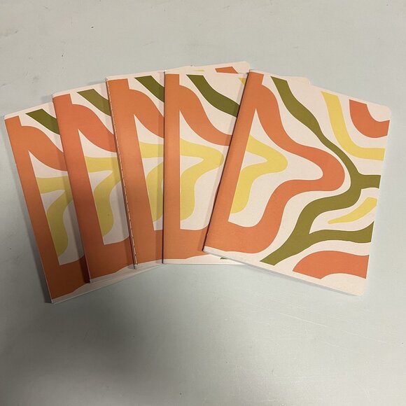 Callie Danielle Wide Ruled Composition Notebook Groovy Lines (Pack of 3) - Picture 2 of 6